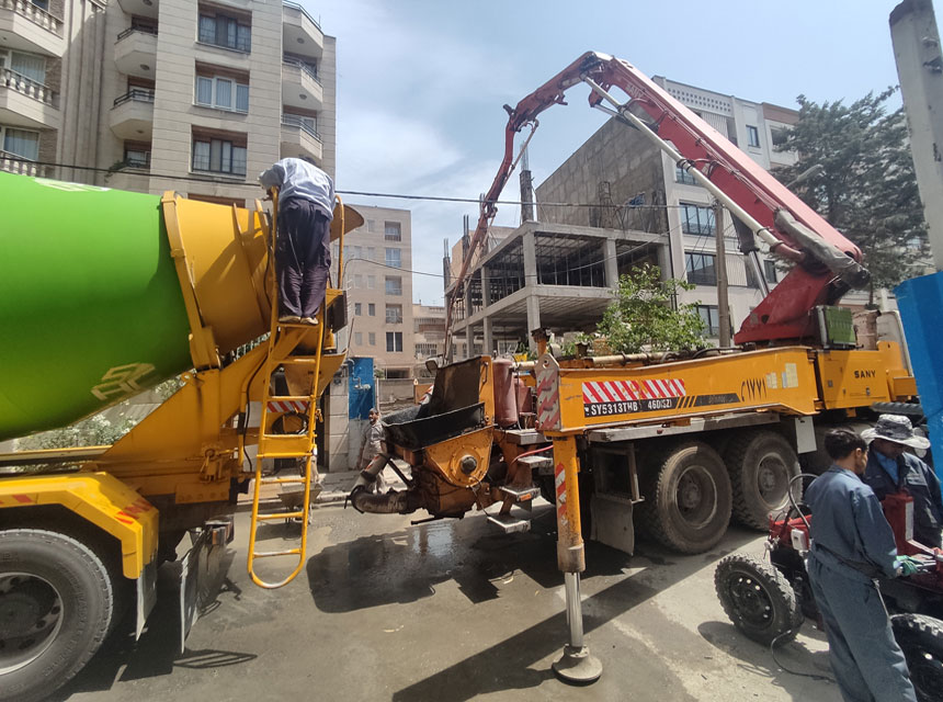 بتن ریزی