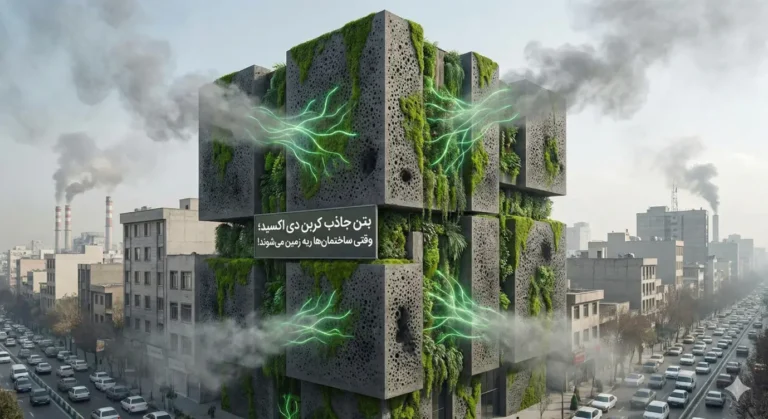 بتن جاذب کربن دی اکسید؛ تکنولوژی سبز نجات‌دهنده زمین